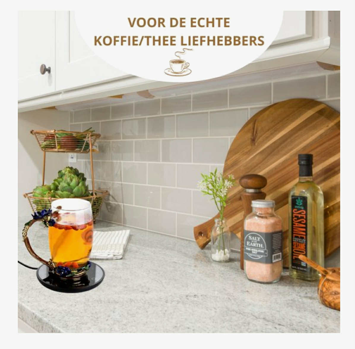 Elektrische bekerverwarmer